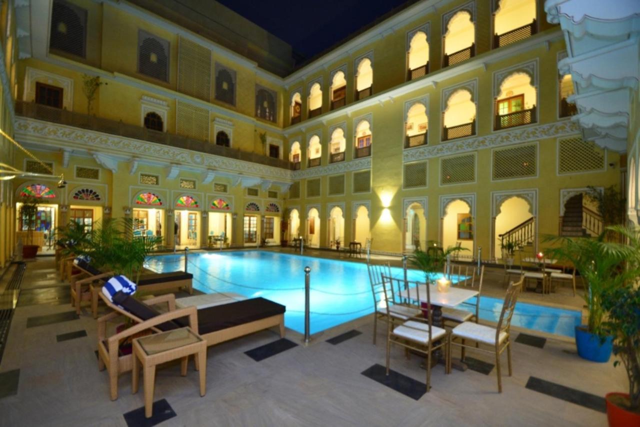 ג'איפור Nirbana Palace - A Heritage Hotel And Spa מראה חיצוני תמונה