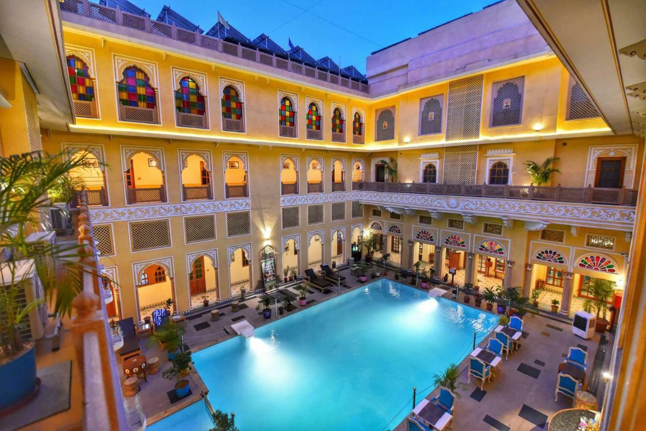ג'איפור Nirbana Palace - A Heritage Hotel And Spa מראה חיצוני תמונה