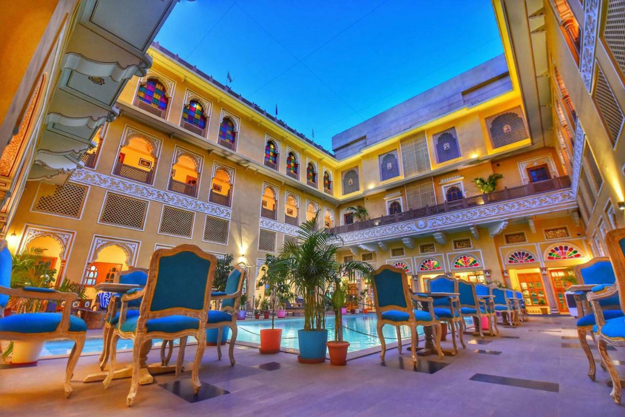 ג'איפור Nirbana Palace - A Heritage Hotel And Spa מראה חיצוני תמונה