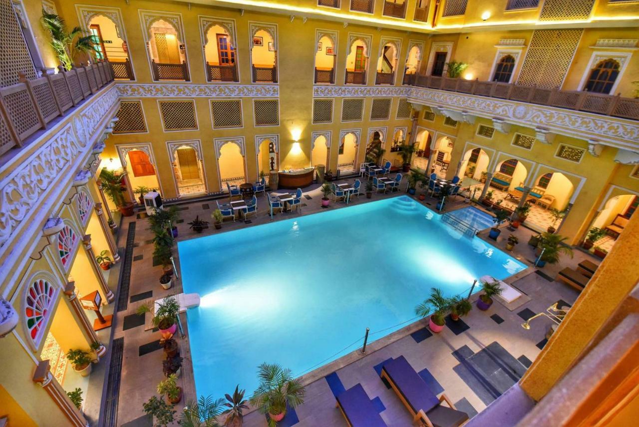 ג'איפור Nirbana Palace - A Heritage Hotel And Spa מראה חיצוני תמונה